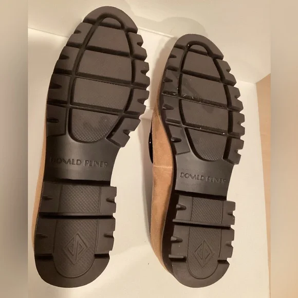 Donald J. Pliner Tan Suede Loafers - Picture 8 of 16